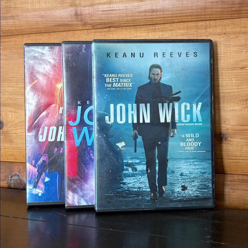 John Wick 1-3, Keanu Reeves